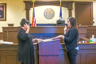 This is your homecoming : McKinney sworn in as judge Oconee County