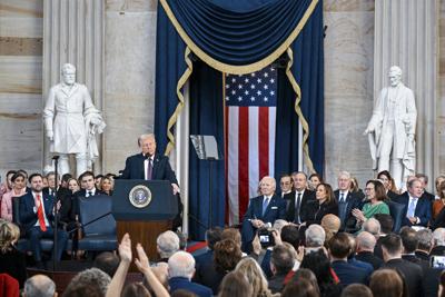 Trump sworn back in as 47th US president | News | upstatetoday.com