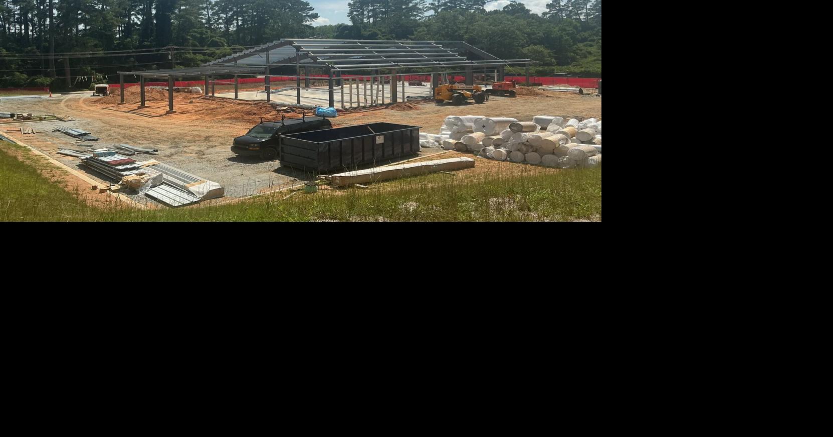 Walhalla holds topping out ceremony for new police department