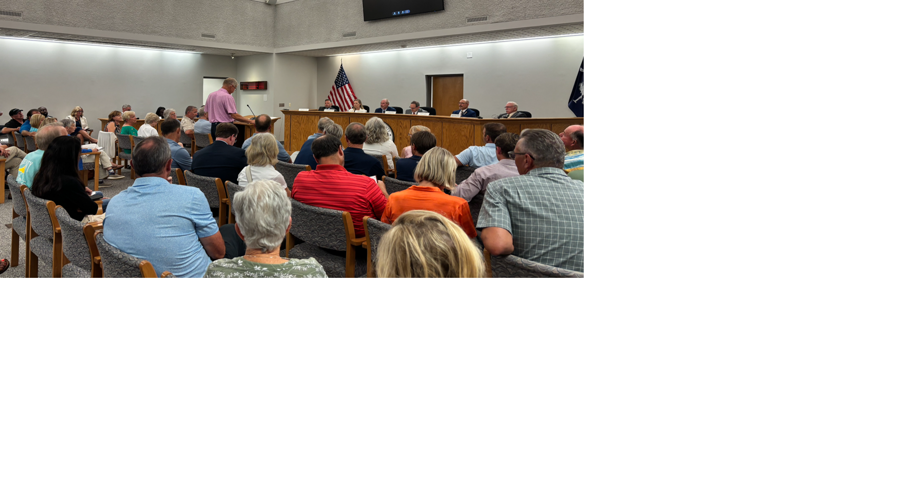 Pickens County residents speak up on proposed lake overlay district