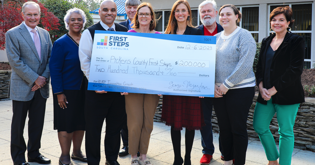 Pickens County First Steps program receives $200,000 grant | News ...
