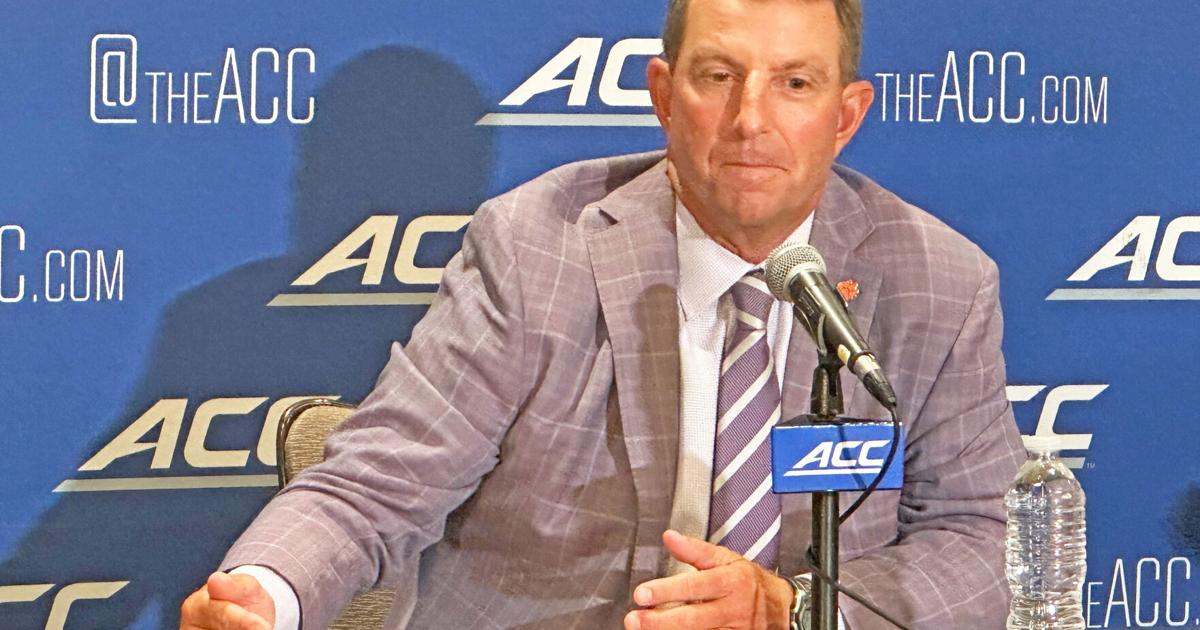 Clemson's Swinney believes he still has his fastball