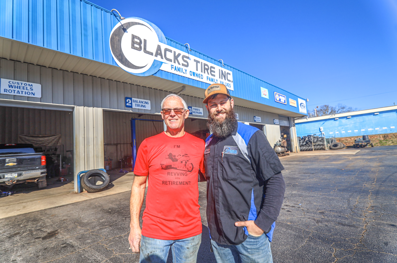 Local tire shop owner Dale Black celebrates retirement News