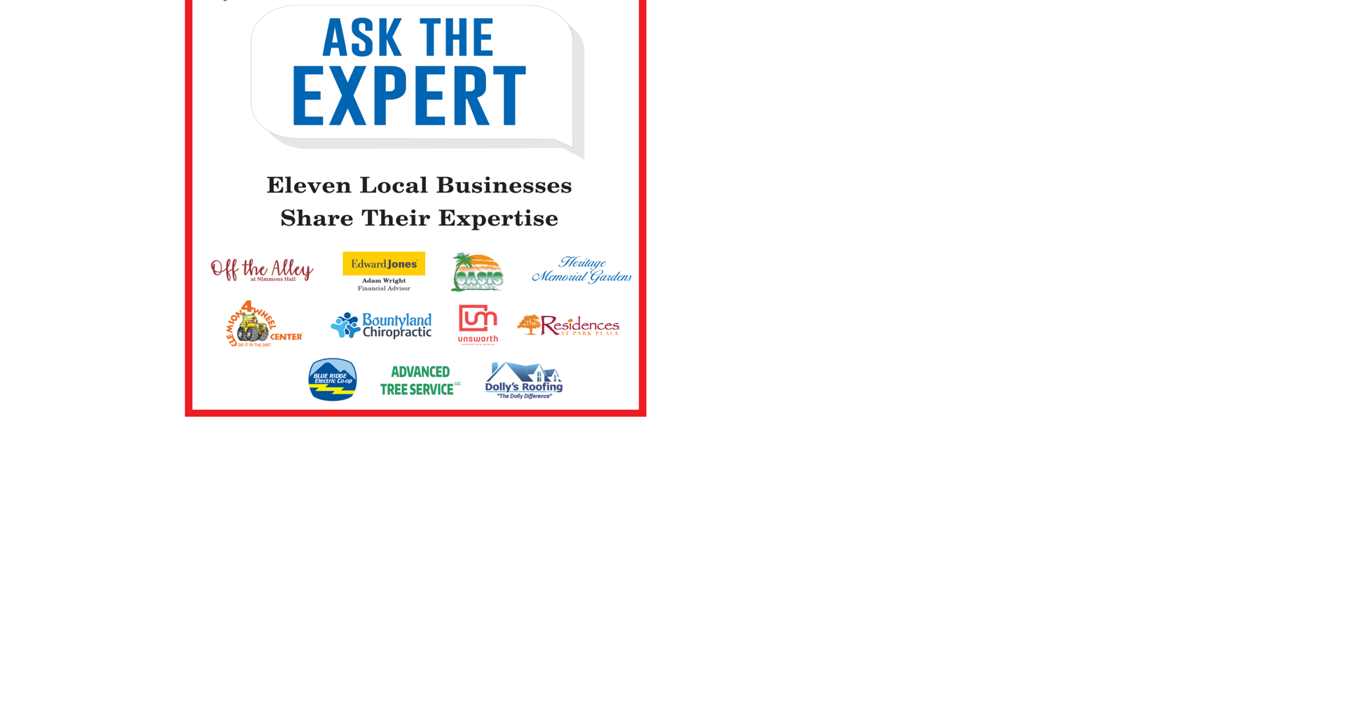 ‘Ask the Expert’ tab back in the paper | News | upstatetoday.com
