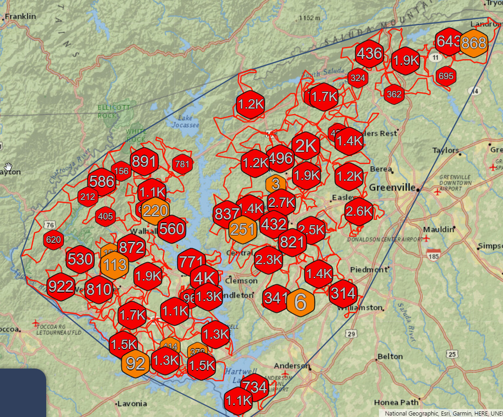 Blue Ridge Outages News