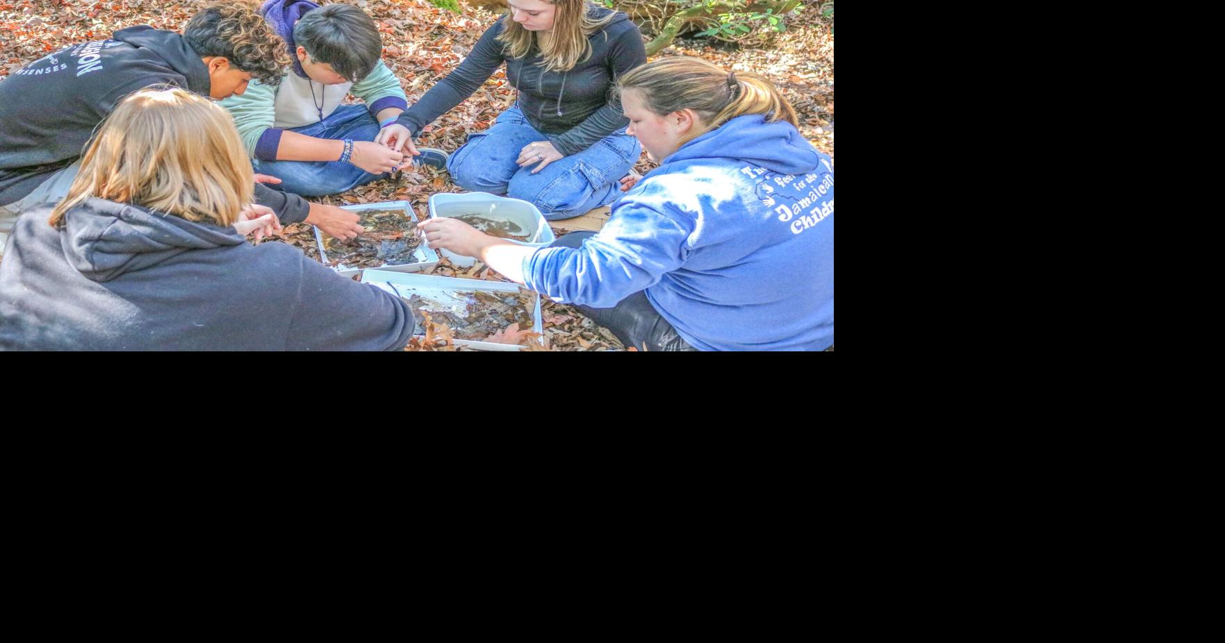 Walhalla High School students dive into environmental monitoring