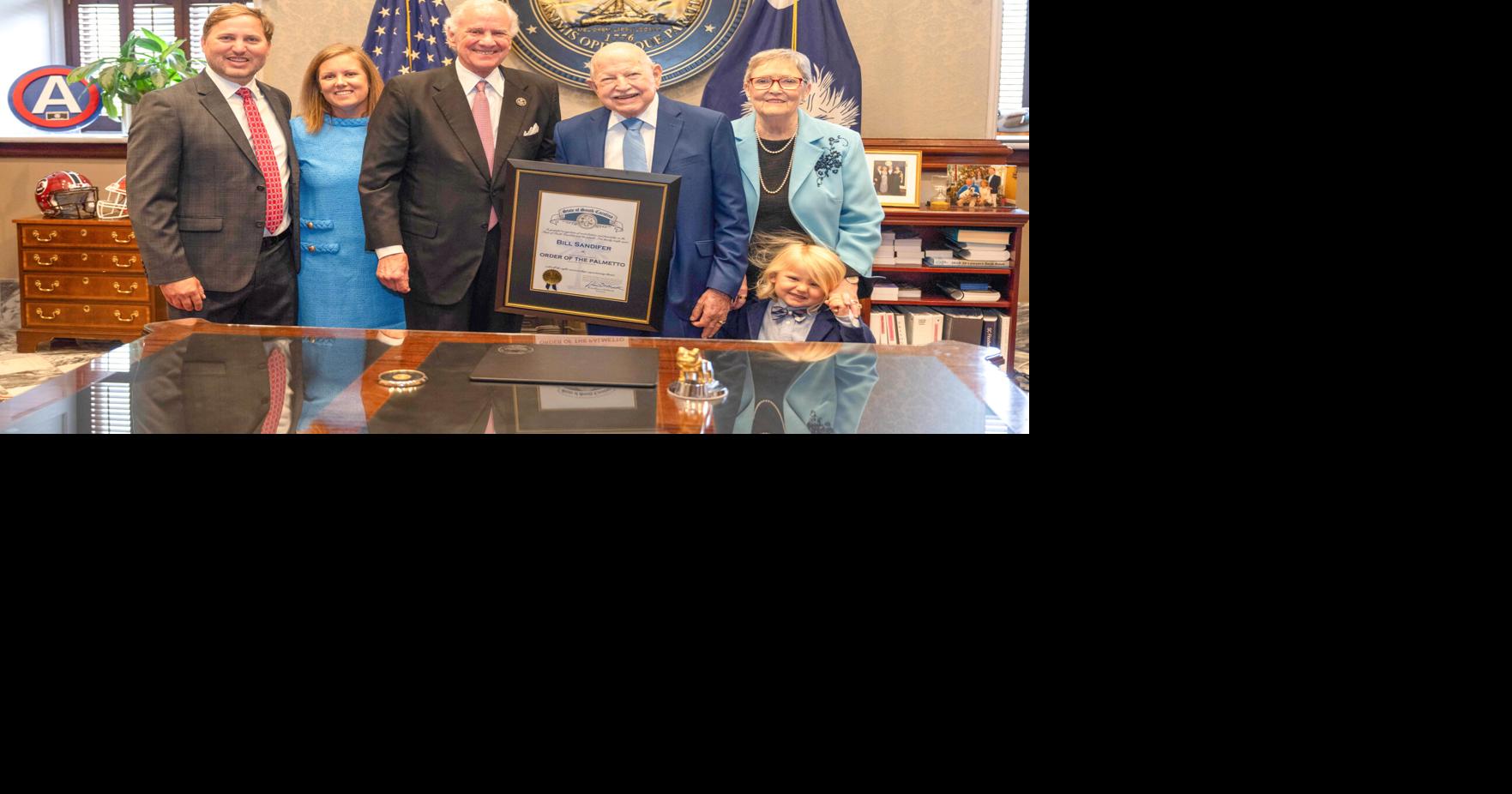 Oconee figure gets SC's highest civilian award