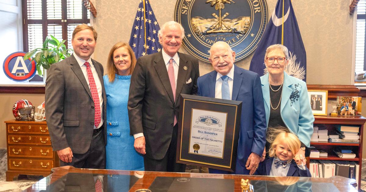 Oconee figure gets SC's highest civilian award