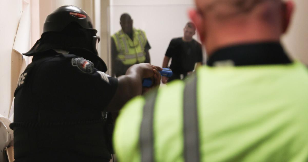 Cu Police CU Police Department holds active threat training | News | upstatetoday.com