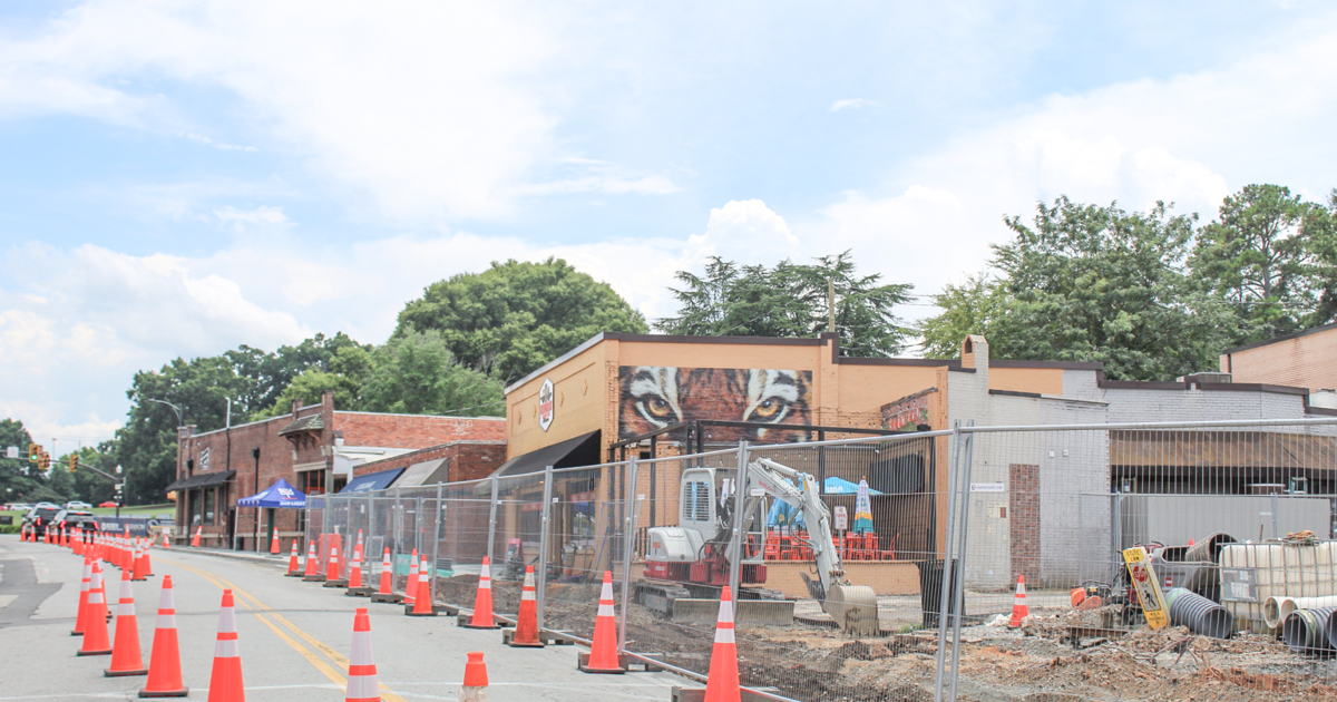 Longtime Clemson business owners express concerns over downtown project