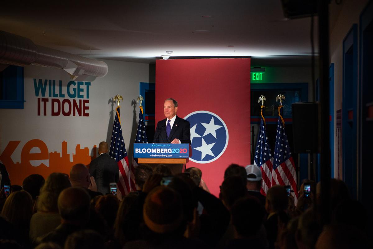 2020 Presidential Candidate Bloomberg Opens Campaign Headquarters In Knoxville City News Utdailybeacon Com