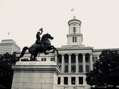 Andrew Jackson statue at Capitol
