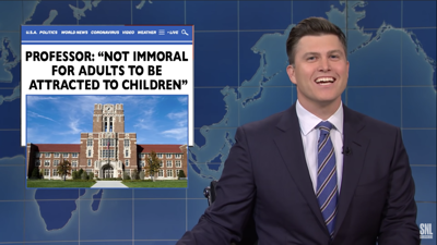 SNL's 'Weekend Update' uses photo of Ayres Hall while ...