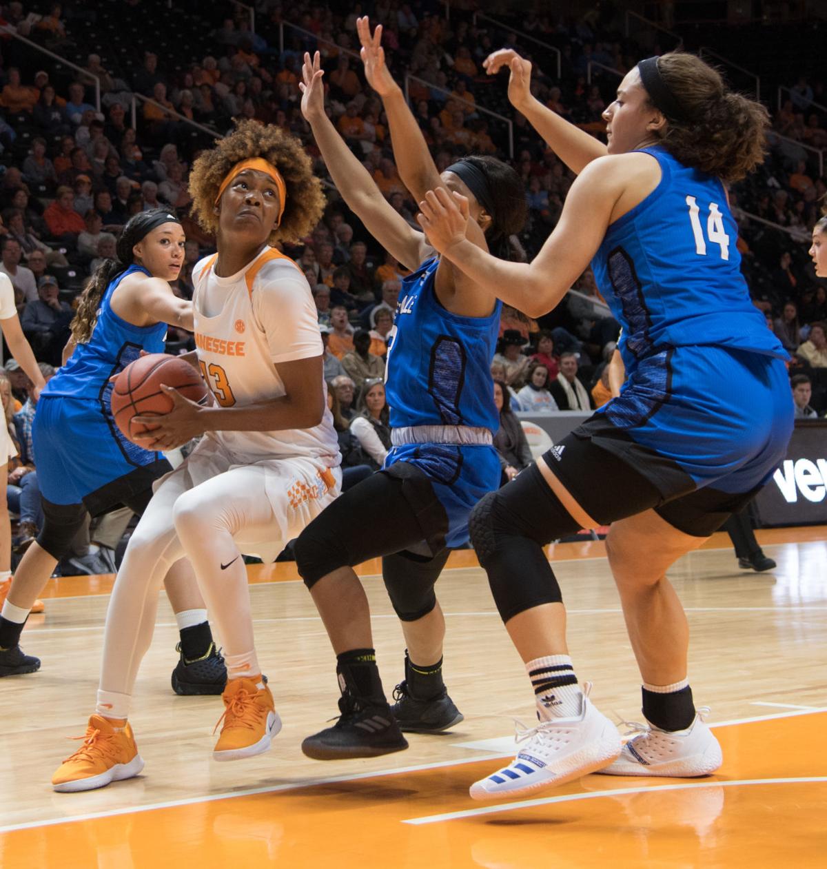 No 12 Lady Vols Fight Through Sluggish Second Half To Top Unc