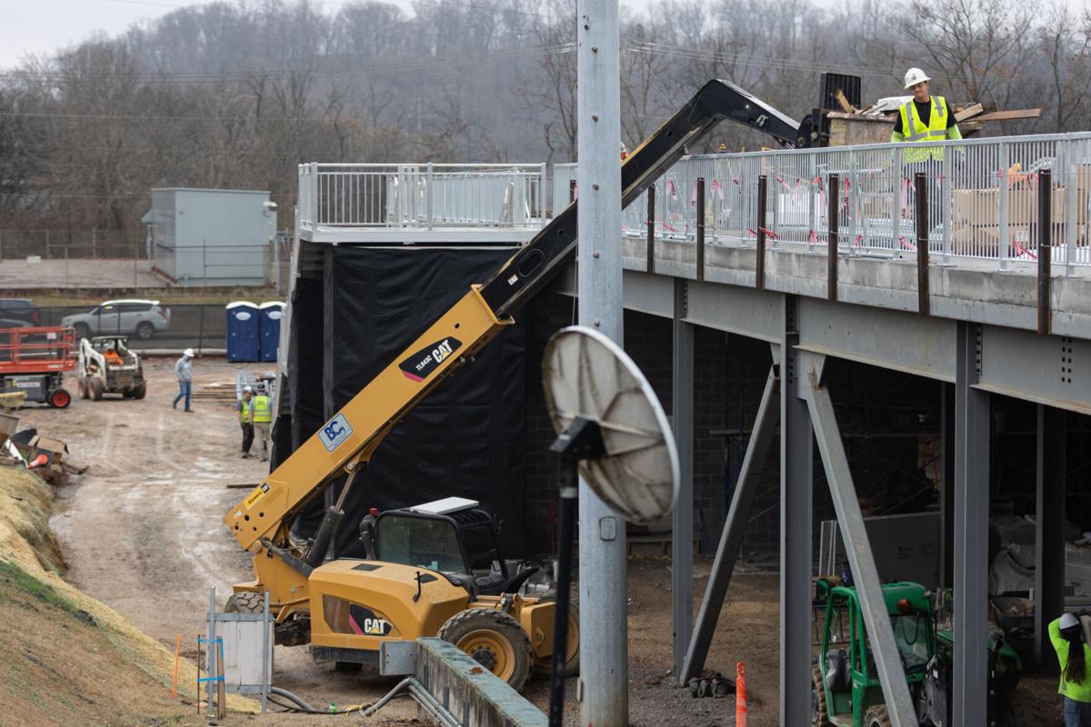 Construction continues at Lindsey Nelson Stadium ahead of opening day