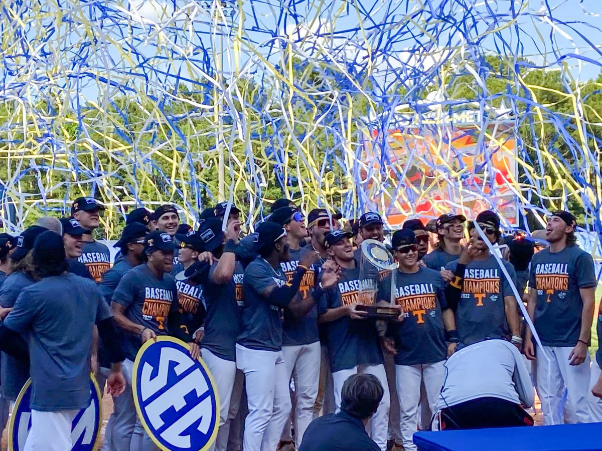 PHOTOS: No. 1 Tennessee wins SEC Tournament baseball championship