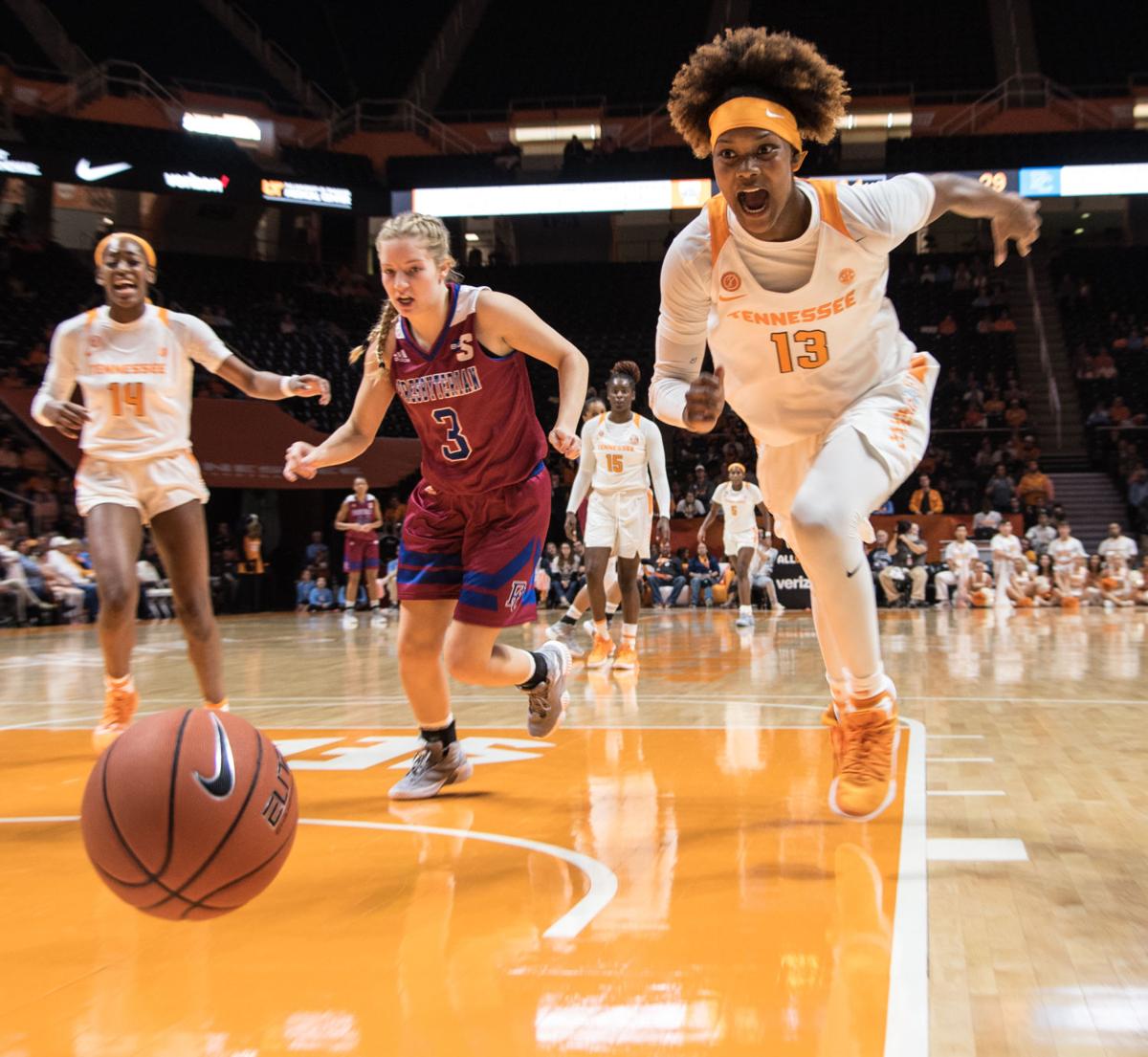 Lady Vols Ride Wave Of Defense Past Blue Hose Womens Basketball