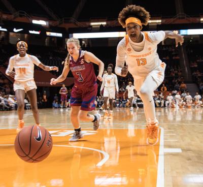 Lady Vols Ride Wave Of Defense Past Blue Hose Womens Basketball Utdailybeacon Com