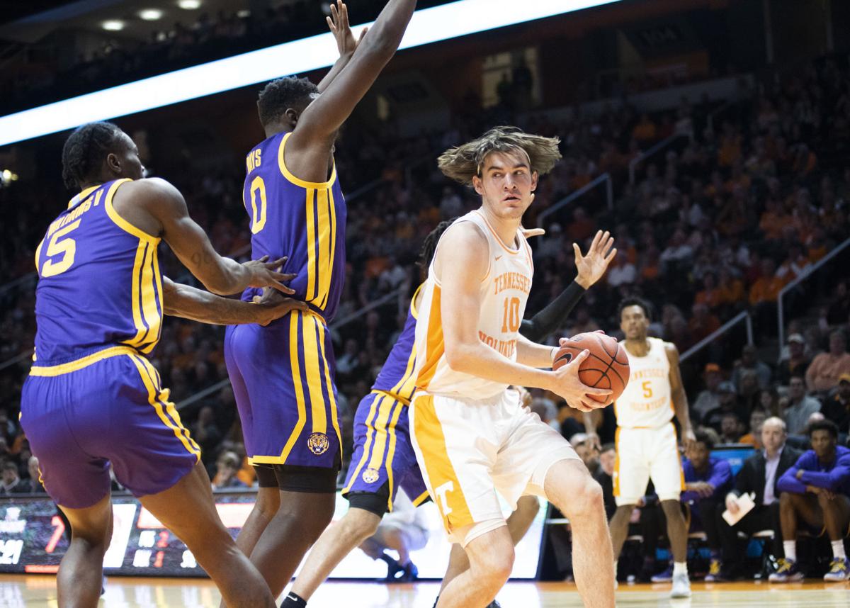 Tennessee Drops Sec Opener Against Lsu Men S Basketball