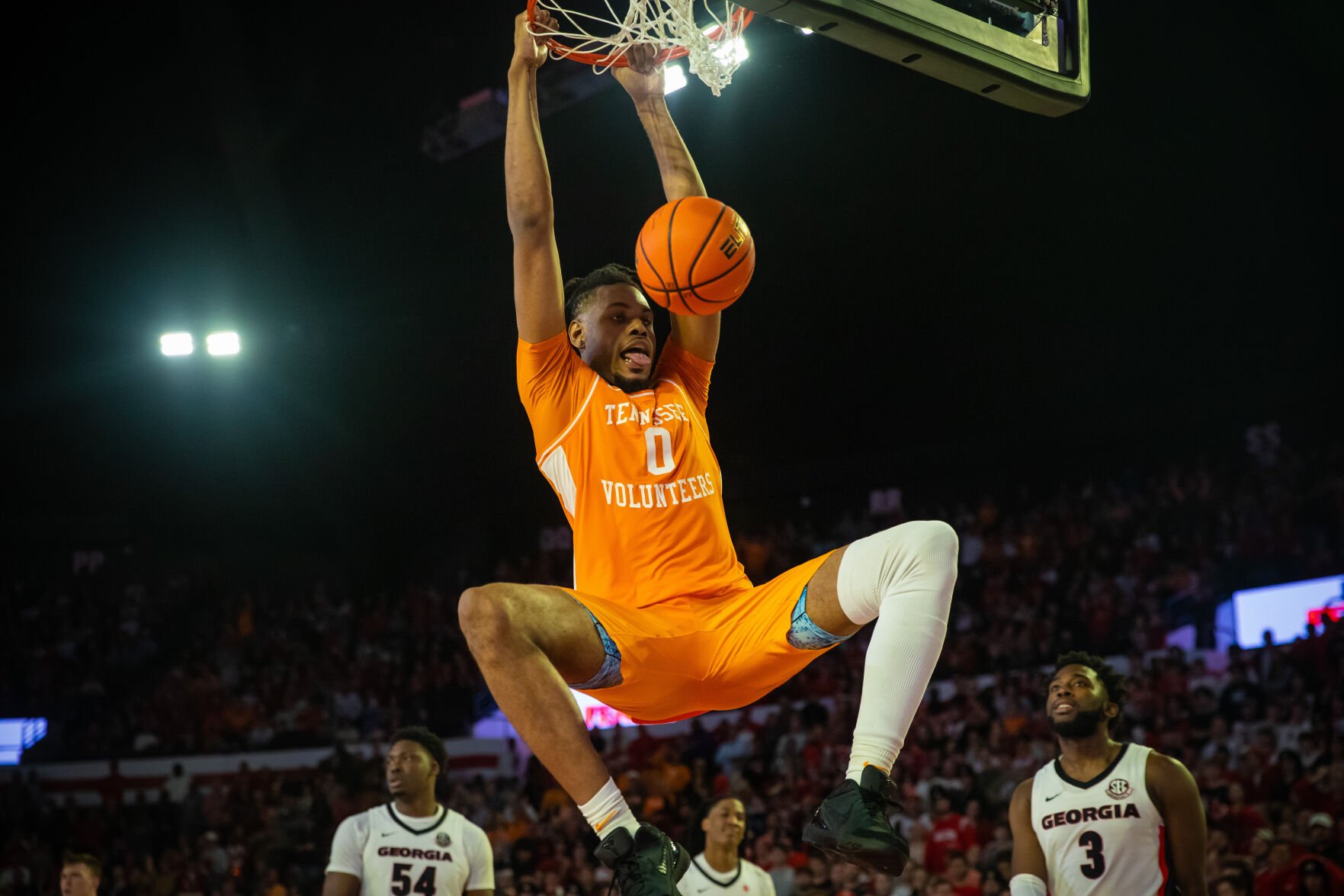 Notebook: Tennessee Roars Back To Defeat Georgia | Men's Basketball ...