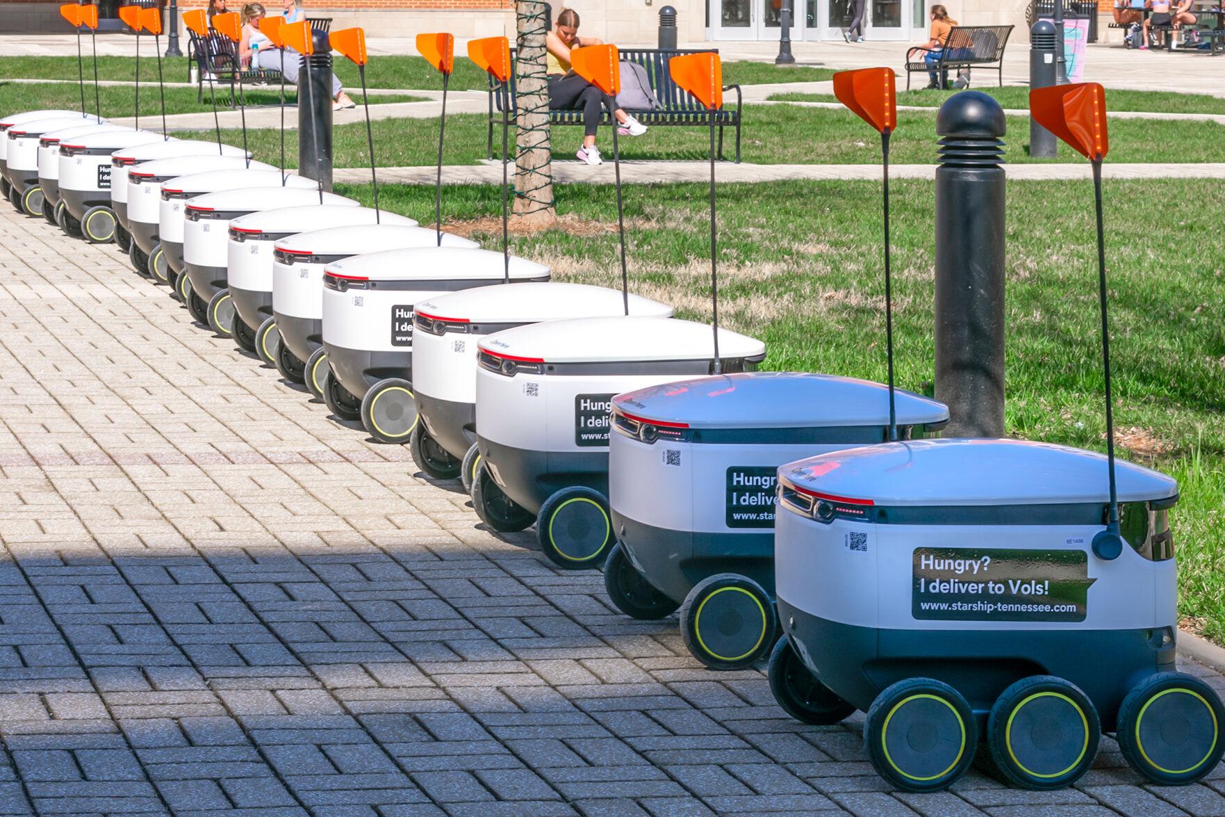 Everything you need to know about the Starship food delivery robots