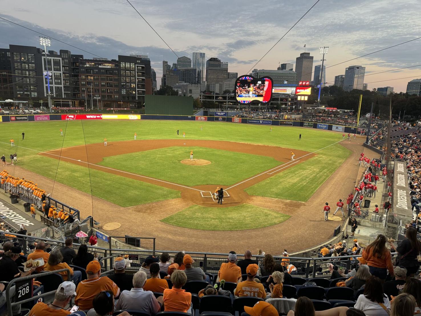 Tennessee baseball vs. Western Kentucky Live updates Baseball