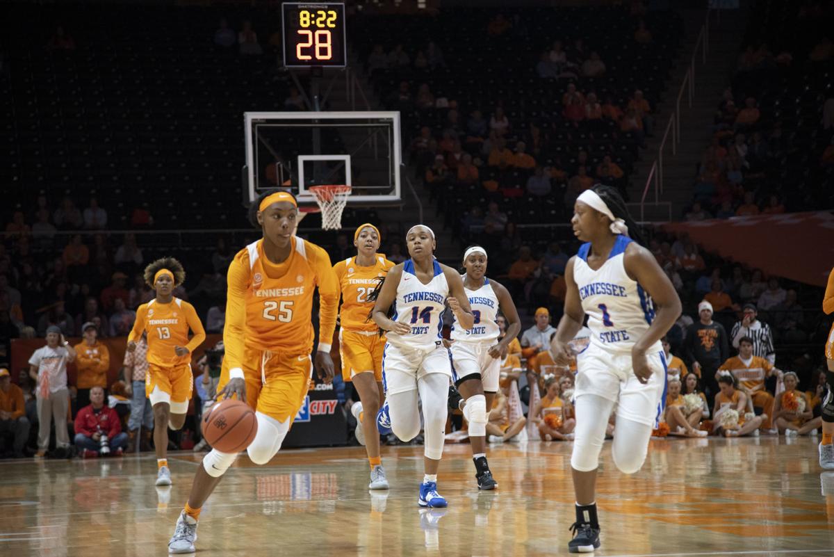 Lady Vols Top Tennessee State In Return To Thompson Boling Arena