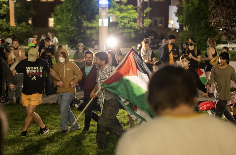 No arrests made on night 3 of demonstrations in support of Palestine on Tennessee campus