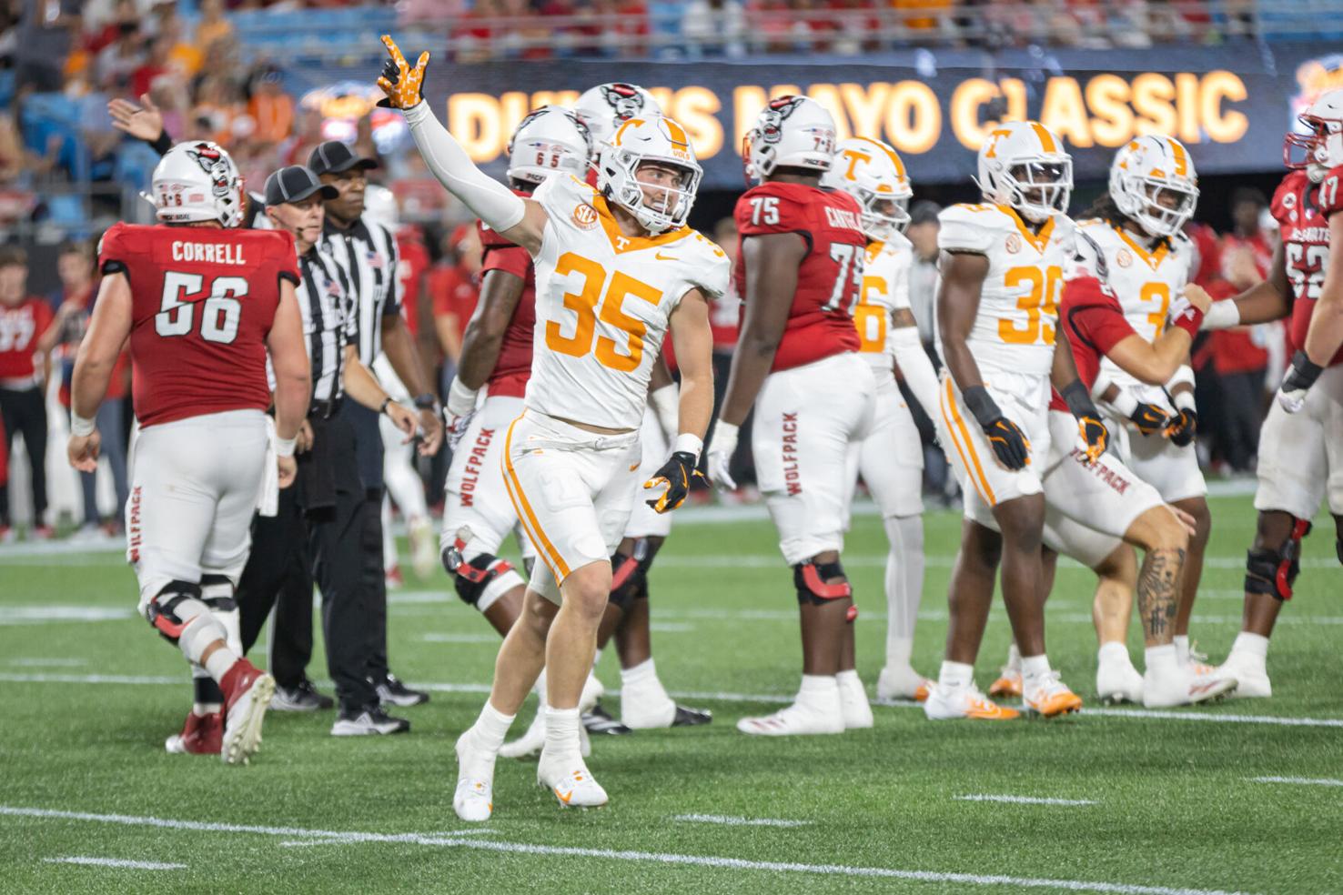 Tennessee defense upholds standard in win over NC State Football