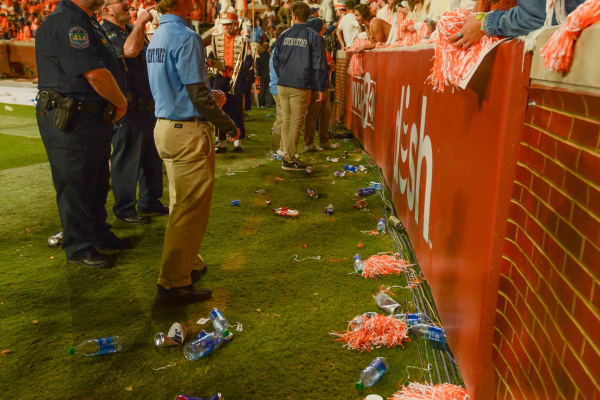Trash at Ole Miss game