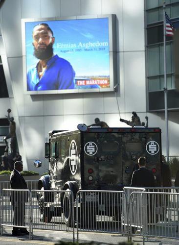 Rapper Nipsey Hussle, a hometown hero, immortalized at memorial