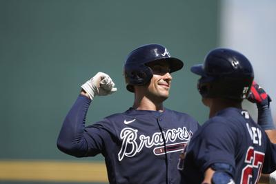 Braves spring training: Matt Olson gets off to hot start with home