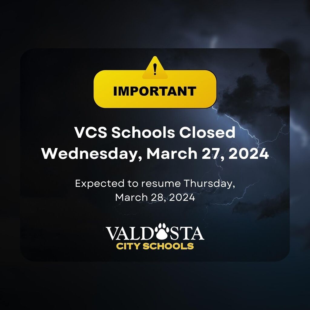 UPDATE Valdosta schools to be open Thursday Education