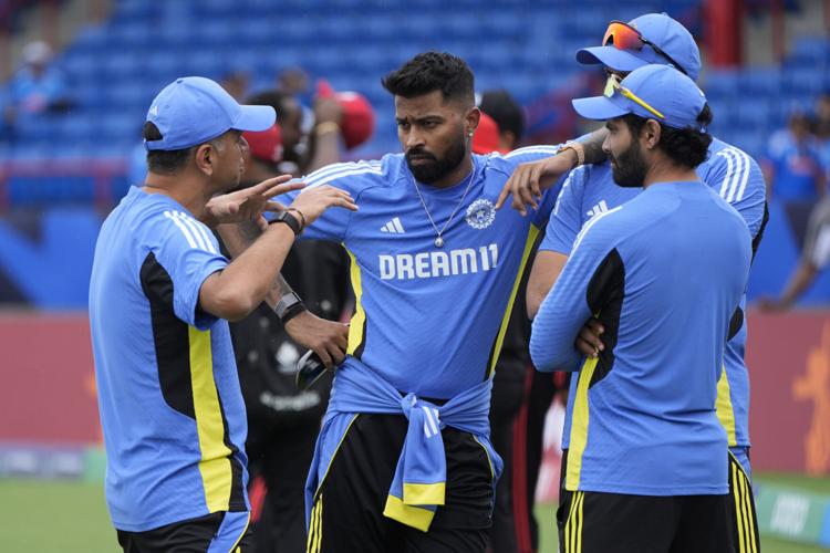 Wet outfield delays toss for IndiaCanada match in T20 World Cup