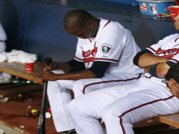 Atlanta Braves Photo (2011) - Dan Uggla wearing the Atlanta Braves