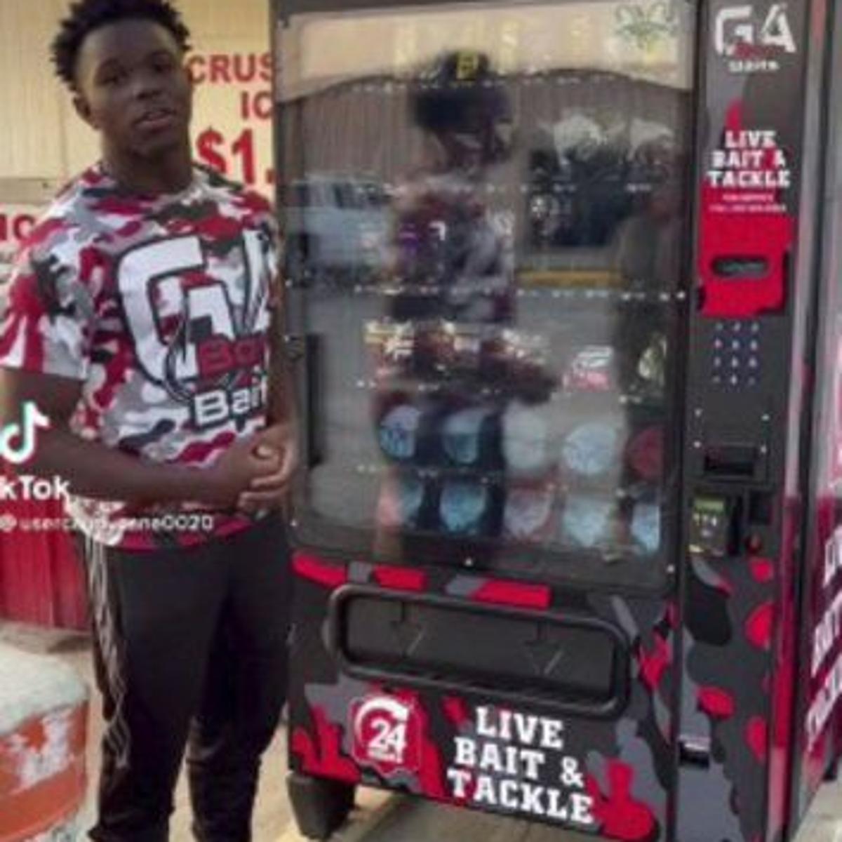 Teen launches live bait vending machine, Local News