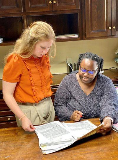 Social work students intern in criminal justice system