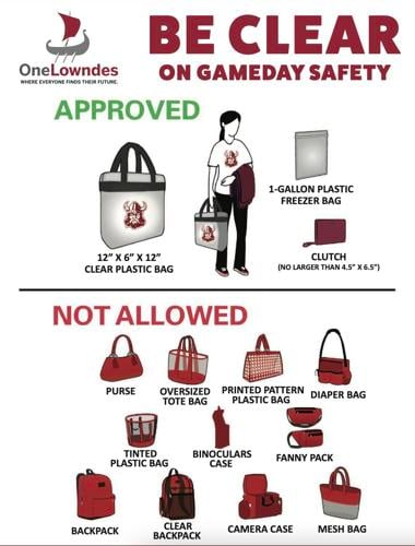 As venues and arenas enforce 'clear bag policies,' these are