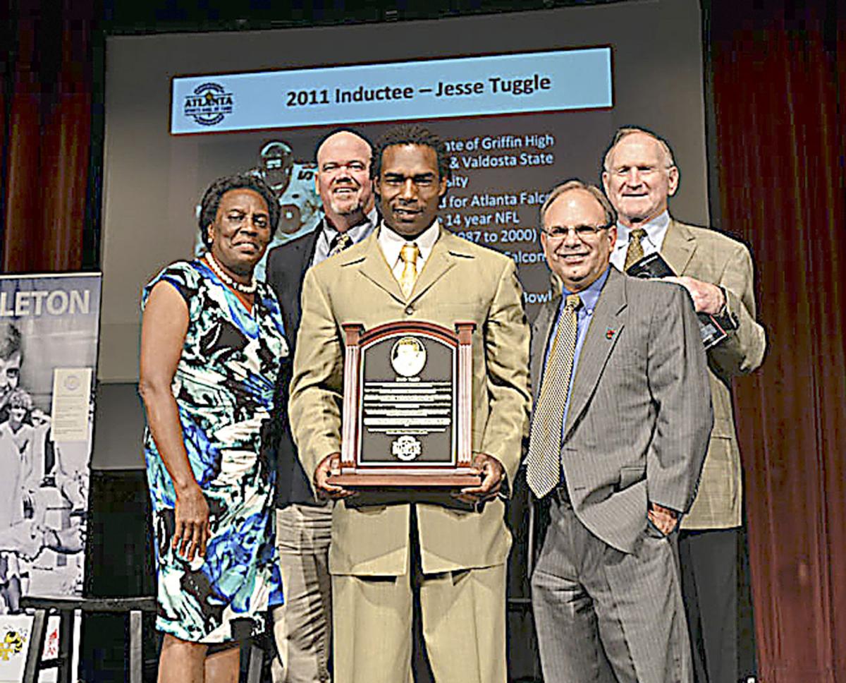 Tuggle inducted into Atlanta Sports Hall of Fame, Sports