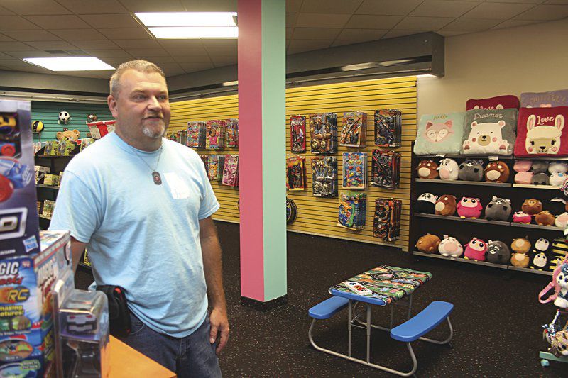 Toy Story New mall shop offers playthings games and novelties