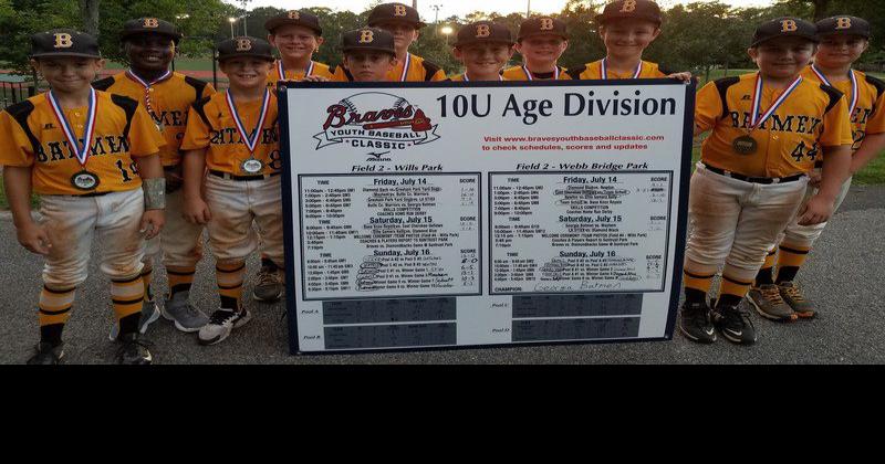 Georgia Batmen 10U and 13U teams win Atlanta Braves Youth Baseball Classic, Local Sports