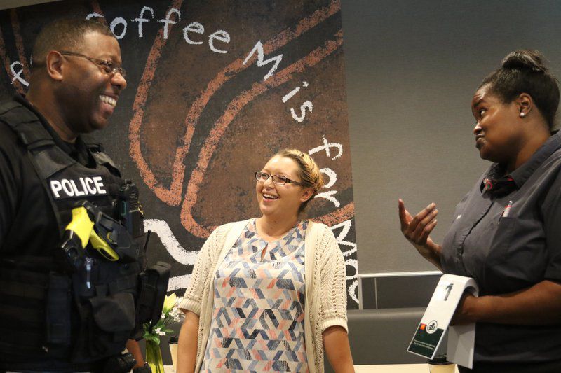 Coffee connects cops, community