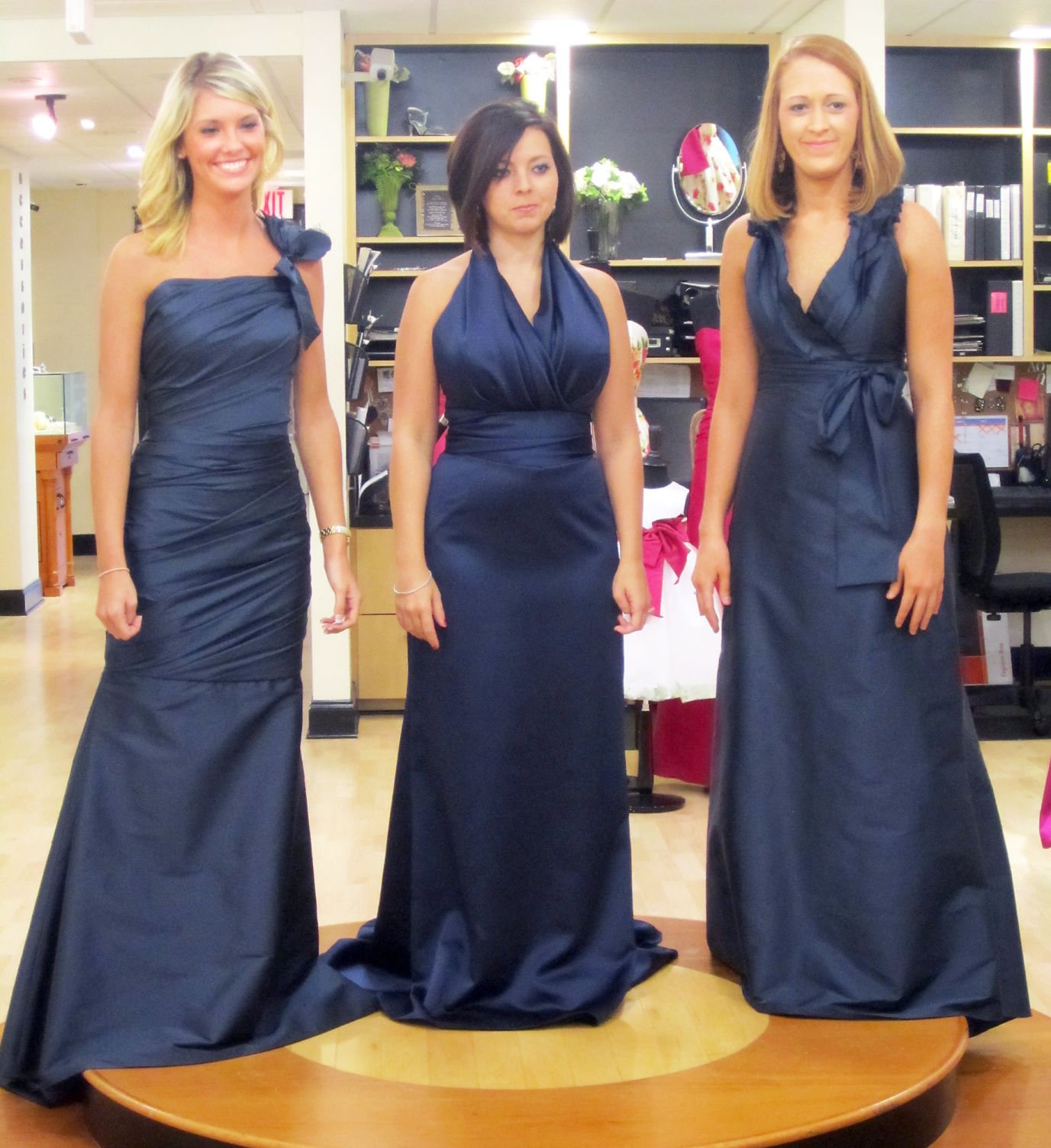 say yes to the dress blue dress