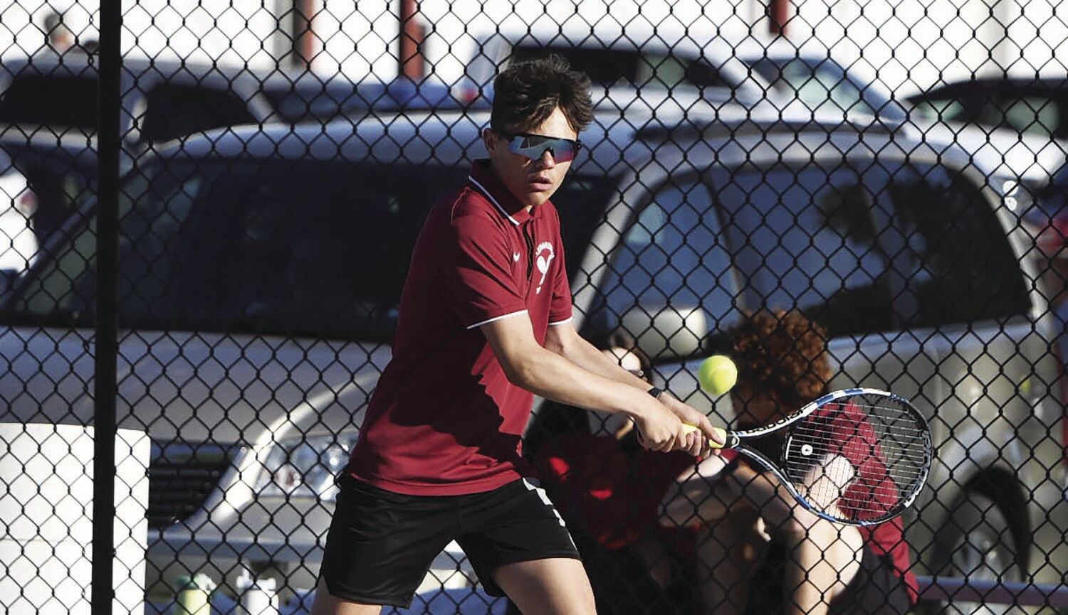 Statement made by Shenandoah boys tennis in dominant win over Glenwood