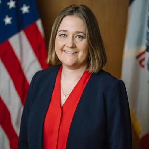 Republican incumbent Brenna Bird, candidate for Iowa attorney general.