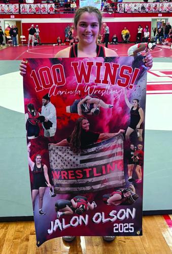 Jalon Olson 100 wins