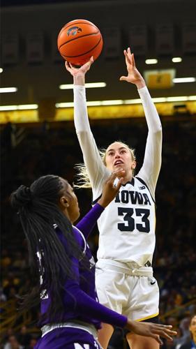 Iowa WBBall vs. Northwestern 12