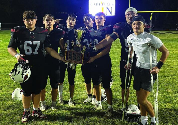 Clarinda seniors with trophy