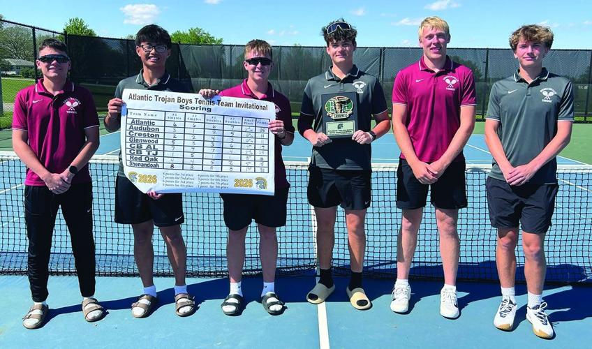 Shenandoah boys tennis wins Atlantic Tournament