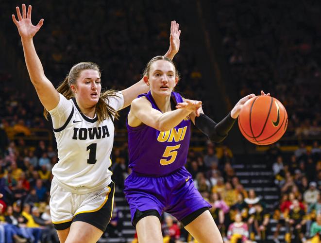 WBBall UNI vs. Iowa 13